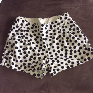 J Crew Polkadot Shorts